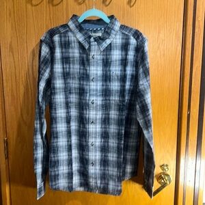 Old Ranch Men's Large Black And White Shirt